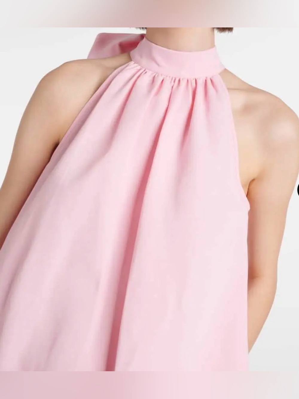 STAUD women’s Pink Halter Maxi Dress - Picture 3 of 11